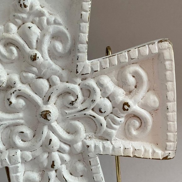 Home Décor Recycled Cross 6x8 inches Repainted - Picture 2 of 5